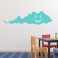 Sticker Nuage heureux - stickers nuages & stickers enfant - fanastick.com