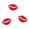 Sticker Traces de rouge à lèvres - stickers salle de bain & stickers muraux - fanastick.com