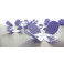 Sticker Kit de 12 Stickers fleurs 3D - Couleur au choix - stickers fleurs 3d & stickers muraux - fanastick.com