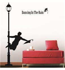 Sticker Danse sous la pluie