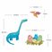 Sticker Petits dinosaures colorés - stickers chambre enfant & stickers enfant - fanastick.com