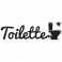Sticker Toilette - stickers porte & stickers deco - fanastick.com