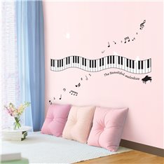 Sticker Mélodie au piano