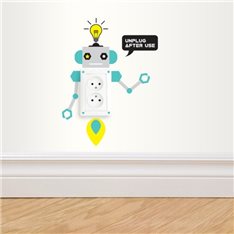  Sticker prises robots enfants