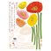 Sticker tulipes multicolores - stickers fleurs & stickers muraux - fanastick.com