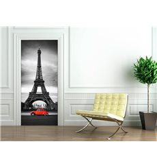 Sticker porte 204 x 83 cm - Tour Eiffel