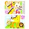 Sticker toise Girafe et les animaux d'Afrique - stickers toise & stickers enfant - fanastick.com