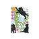 Sticker Chats noirs et arbres - stickers chat & stickers muraux - fanastick.com