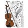 Sticker violon - stickers salon & stickers muraux - fanastick.com