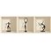Sticker effet 3D figurines danseuses - stickers effets 3d & stickers muraux - fanastick.com