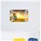 Sticker  Minecraft game, Steve et le lever du soleil - stickers trompe l oeil & stickers muraux - fanastick.com