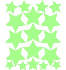 Sticker étoiles phosphorescentes