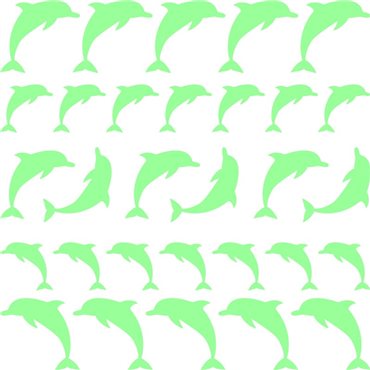 Sticker phosphorescent mini-série de 30 dauphins - stickers phosphorescent & stickers muraux - fanastick.com