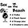 Sticker déco cocktail Sex on the beach - stickers citations & stickers muraux - fanastick.com