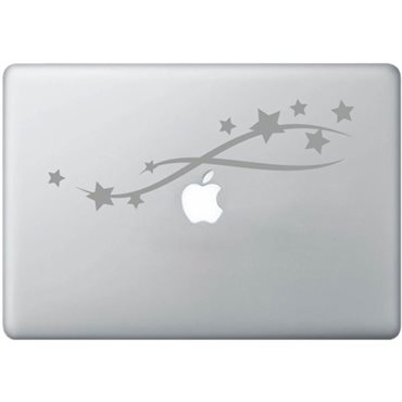 Sticker Étoiles volantes décoration pour iPad ou MacBook - stickers ordinateur portable & stickers muraux - fanastick.com