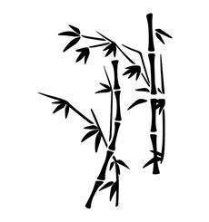 Sticker déco Bambou