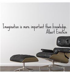 Sticker Imagination d'Albert Einstein