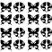 Sticker swarovski papillons & 15 Swarovski crystal 3mm - stickers swarovski® elements & stickers muraux - fanastick.com