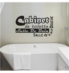 Sticker Cabinet de toilette - Salle de bain