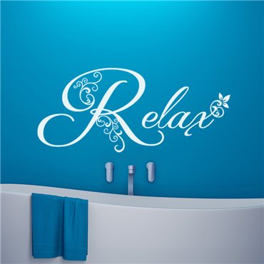 Sticker Ambiance relax - stickers salle de bain & stickers muraux - fanastick.com