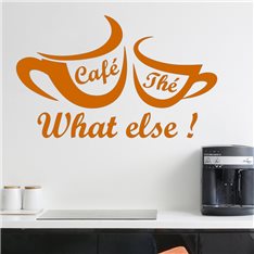  Sticker Café, thé, what else