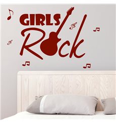 Sticker Girls Rock