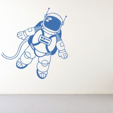 Sticker Astronaute - stickers espace & stickers enfant - fanastick.com
