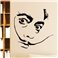 Sticker Portrait de Salvador Dalí - stickers personnages & stickers muraux - fanastick.com