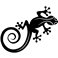 Sticker Lézard Gecko pour votre voiture - stickers animaux & stickers muraux - fanastick.com