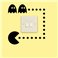 Sticker Jeu Pacman - stickers interrupteur & stickers muraux - fanastick.com