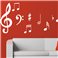 Sticker note de musique - stickers musique & stickers muraux - fanastick.com