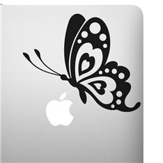 Sticker Profil papillon