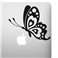 Sticker Profil papillon - stickers ordinateur portable & stickers muraux - fanastick.com