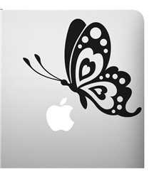 Sticker Profil papillon