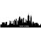 Sticker Skyline Ville de New-York - stickers new york & stickers muraux - fanastick.com