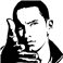 Sticker Eminem - stickers personnages & stickers muraux - fanastick.com