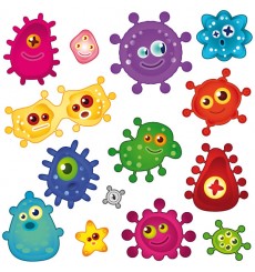 Sticker Microbes