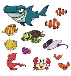Sticker Pack poissons