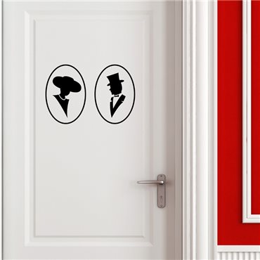Sticker toilettes élégantes - stickers wc & stickers toilette - fanastick.com