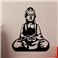 Sticker Bouddha assis - stickers zen & stickers muraux - fanastick.com