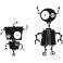Sticker Robots zinzin - stickers enfants & stickers enfant - fanastick.com