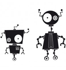 Sticker Robots zinzin
