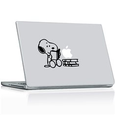  Sticker Snoopy lisant un livre