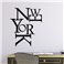 Sticker New York composition - stickers new york & stickers muraux - fanastick.com