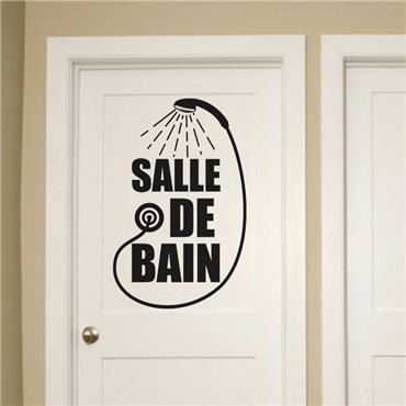 Sticker Douchette Salle de bain - stickers salle de bain & stickers muraux - fanastick.com